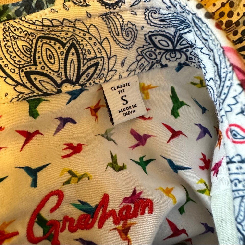 Robert Graham Men’s Button Shirt Small - Picture 7 of 8